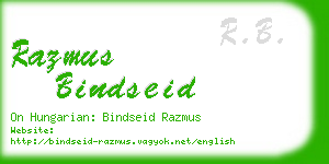 razmus bindseid business card